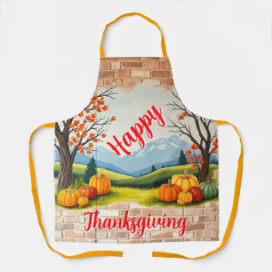 Tablier Jolie Tendances Joyeux Thanksgiving Automne