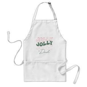 Tablier Jolly Jolly Jolly Papa Fun Festive Noël