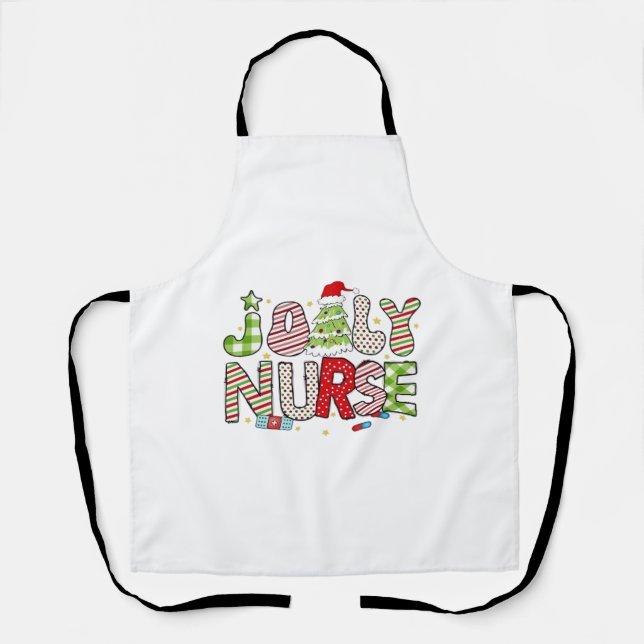 Tablier Jolly Nurse, T-shirt classique d'Halloween (Recto)