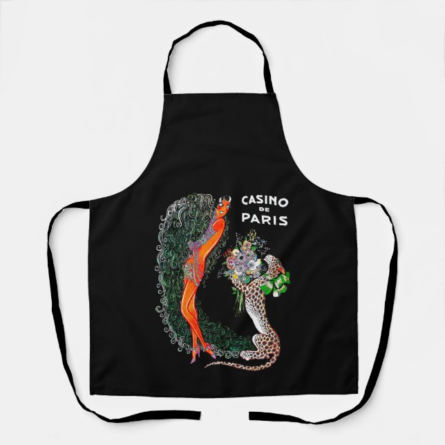 Tablier Josephine Baker Cheetah Jazz Age (Recto)