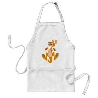 Tablier Jote caricature Saut Kangaroo Cuisine Apron