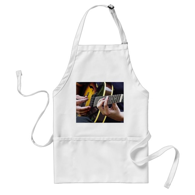 Tablier Jouer de la guitare (Devant)