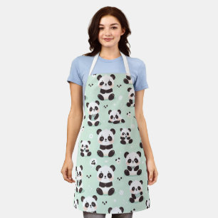 Tablier Jouer Motif Panda