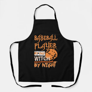 Tablier Joueur De Baseball Par Sorcière De Jour Par Hallow