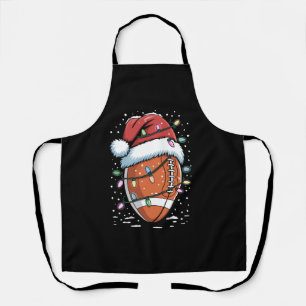 Tablier Joueur de football américain de Noël Sports Santa