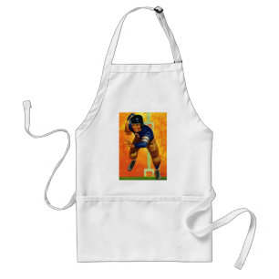 Tablier Joueur de football sportif vintage Quarterback Run