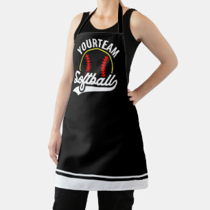 Tablier Joueur de l'équipe de softball AJOUTER UN NOM Ligu