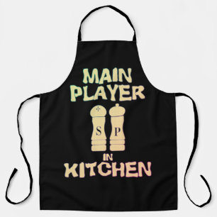 Tablier Joueur principal dans la cuisine