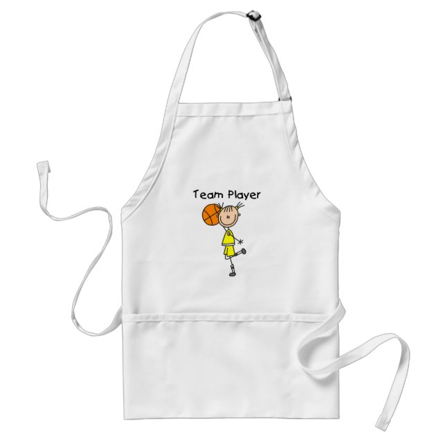 Tablier Joueuse de l'équipe de basket (Devant)