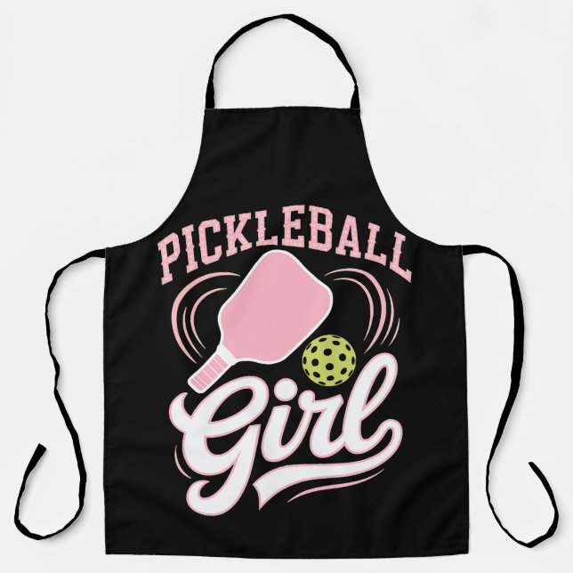 Tablier Joueuse de pickleball fille (Recto)