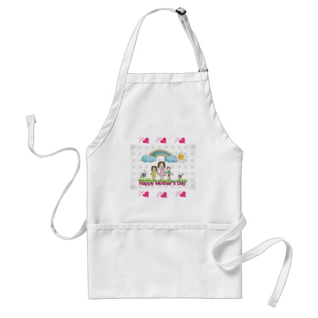 Tablier Jour des Mères Cuisine Apron (Devant)