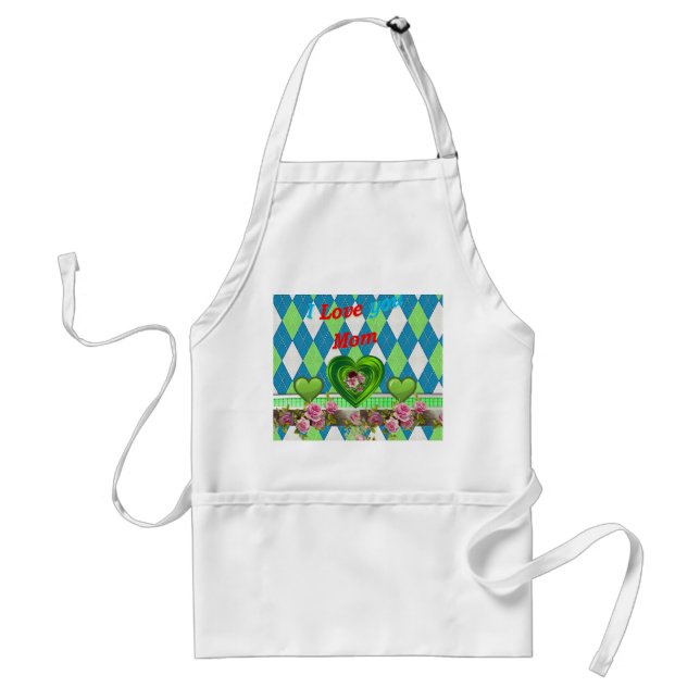 Tablier Jour des Mères Cuisine Apron (Devant)