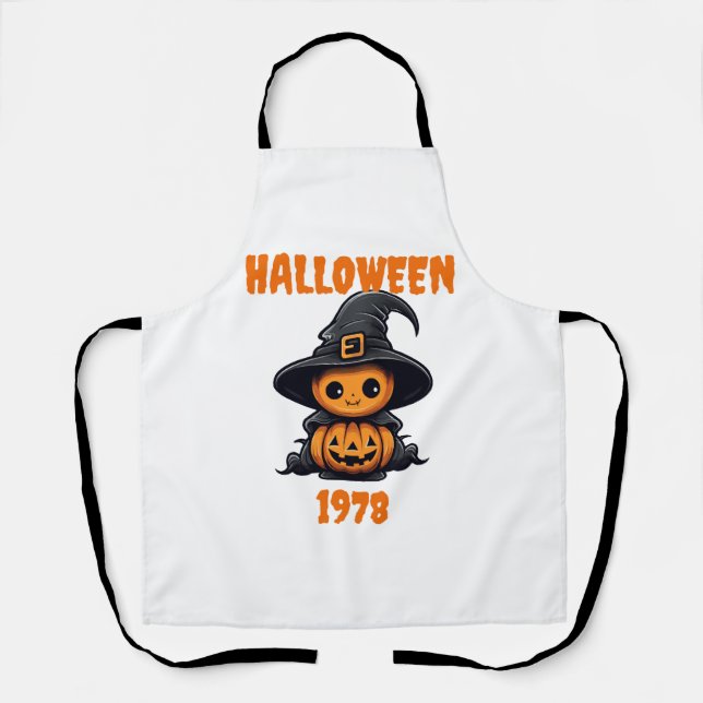 Tablier jour d'halloween (Recto)