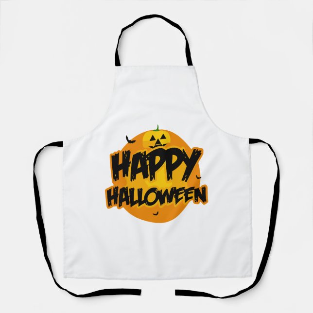 Tablier jour d'halloween (Recto)