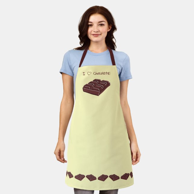 Tablier Journée nationale du chocolat (Porté)