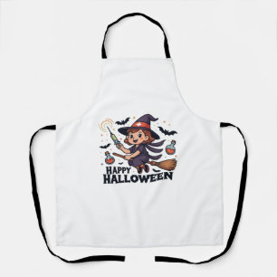 Tablier Joyeuse chemise d'Halloween - Éffrayante mignonne