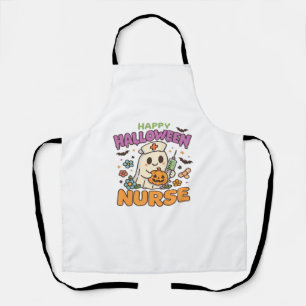 Tablier Joyeuse chemise d'Halloween - Médicale mignonne