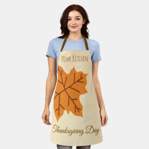 Tablier Joyeuse fête de Thanksgiving, Saison d'automne, Mo