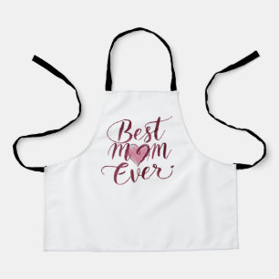 Tablier Joyeuse Fête des Mères Meilleure Maman de Tous les