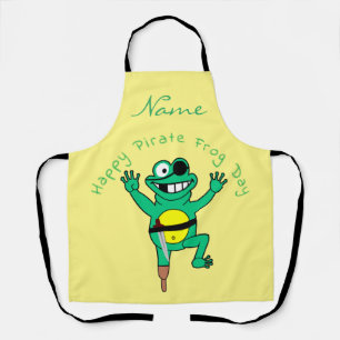 Tablier Joyeuse journée de la grenouille pirate Thunder_C