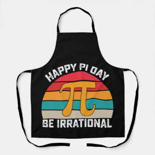 Tablier Joyeuse Journée Pi Soyez Irrationnel Drôle De Math