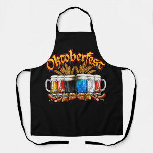 Tablier Joyeuse Oktoberfest 2023 American German Bier Glas