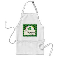 Joyeuse Saint-Patrick avec trèfle