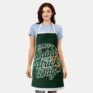 Tablier Joyeuse Saint Patrick vintage 