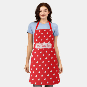 Tablier Joyeuse Saint-Valentin Moderne Motif d'Amour