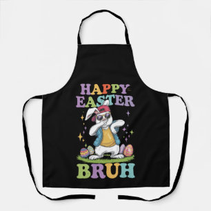 Tablier Joyeuses Pâques Frangin Lapin de Pâques Drôle qui