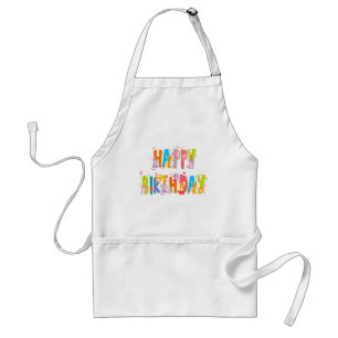 Tablier Joyeux anniversaire Funny Amoureux des chats Anniv
