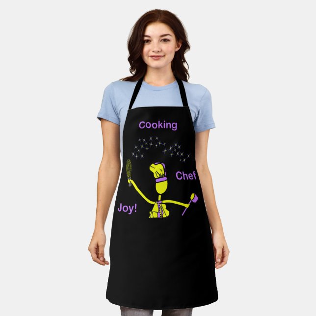 Tablier Joyeux Chef (Porté)