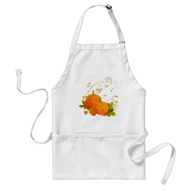 Tablier Joyeux Citrouille Apron (Devant)