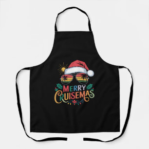 Tablier Joyeux Cruisemas 2024 Noël Santa Renne