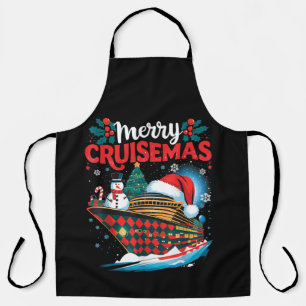Tablier Joyeux Cruisemas Drôle de Noël en Famille