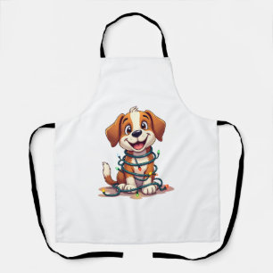 Tablier Joyeux feux Beagles