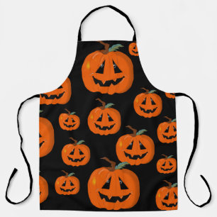 Tablier Joyeux Halloween Citrouille Illustrative Art