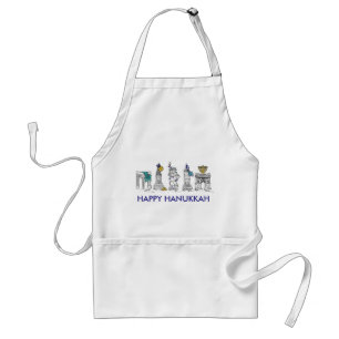 Tablier Joyeux Hanoukka NYC New York City Chanukah Holiday