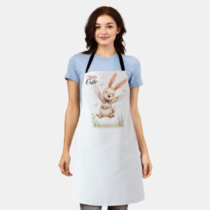 Tablier Joyeux lapin de Pâques !