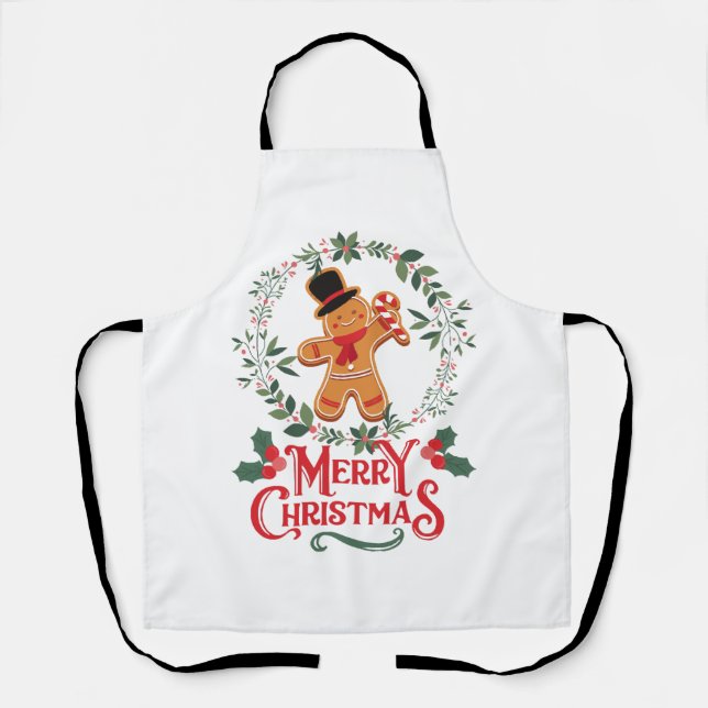 Tablier Joyeux Noël (Recto)