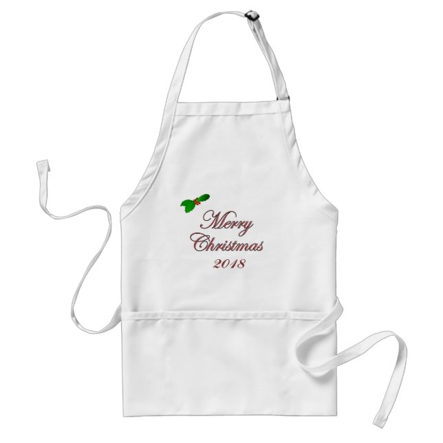 Tablier Joyeux Noël 2018 Apron (Devant)