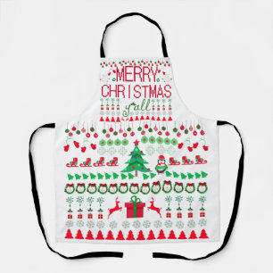 Tablier "Joyeux Noël à tous" Sweat Ugly