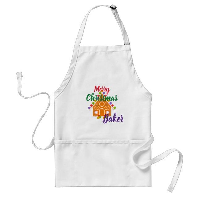 Tablier Joyeux Noël Baker Apron (Devant)