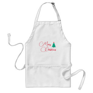 Tablier Joyeux Noël Calligraphie