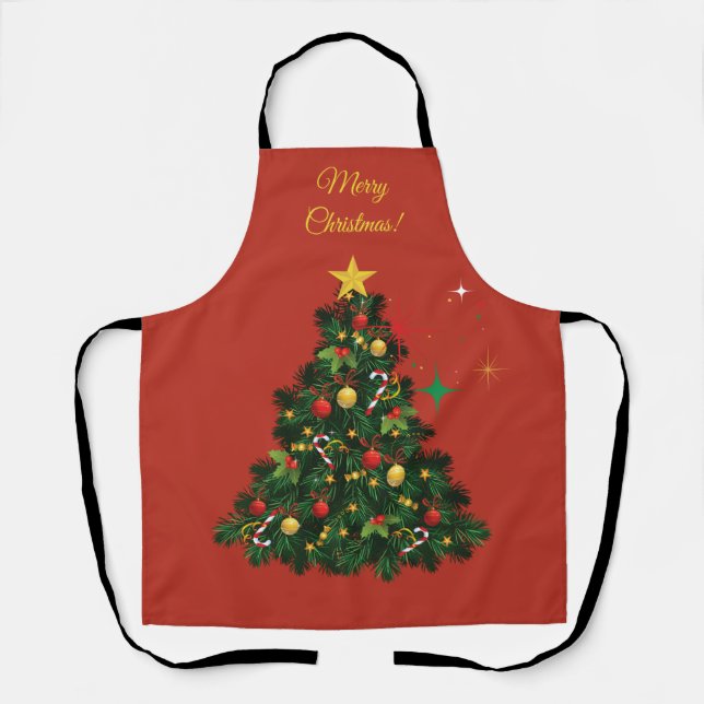Tablier Joyeux Noël Classique (Recto)