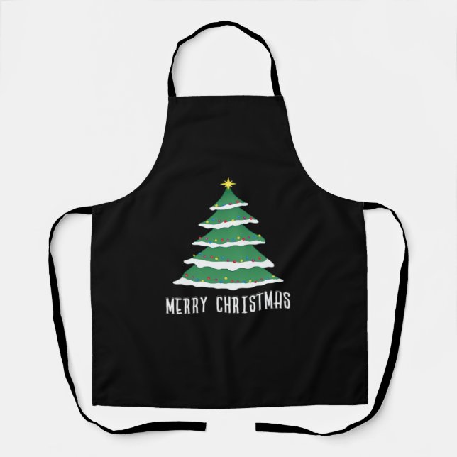Tablier Joyeux Noël Classique (Recto)