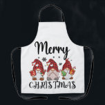 Tablier Joyeux Noël Gnomies Noël Gnomes<br><div class="desc">Joyeux Noël Gnomies Noël Gnomes</div>