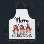 Tablier Joyeux Noël Gnomies Noël Gnomes<br><div class="desc">Joyeux Noël Gnomies Noël Gnomes</div>
