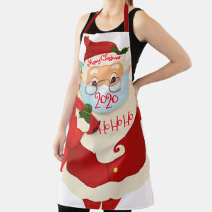Tablier Joyeux Noël Ho Ho Ho Père Noël