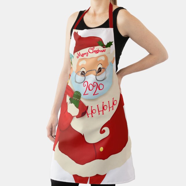 Tablier Joyeux Noël Ho Ho Ho Père Noël (Insitu)